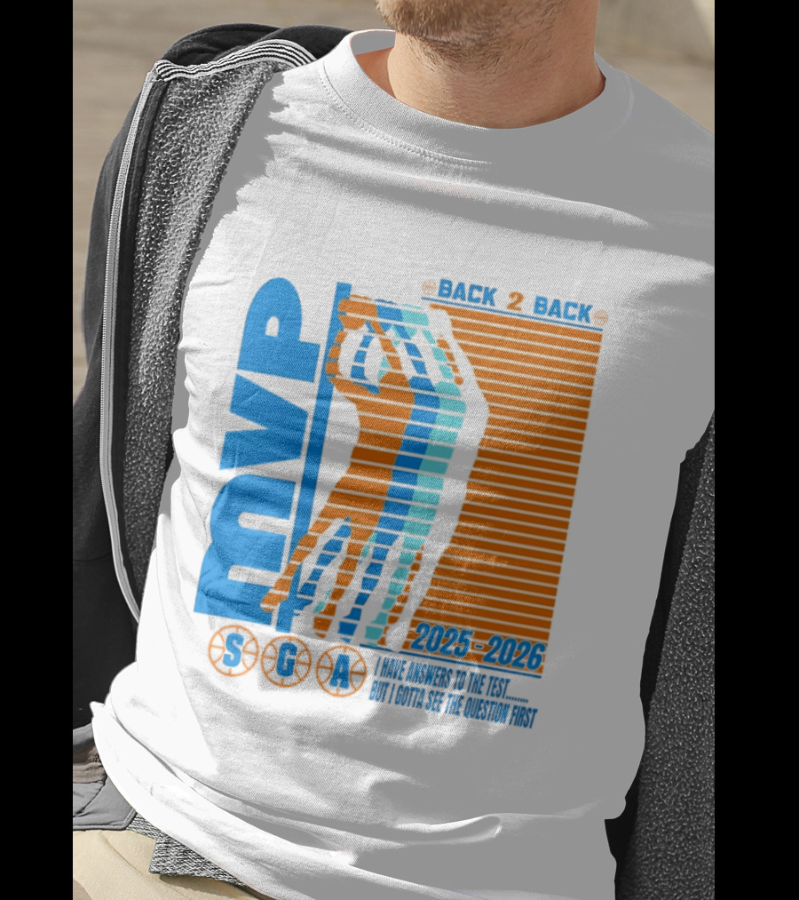 MVP Back 2 Back 2025 2026 SGA T-Shirt