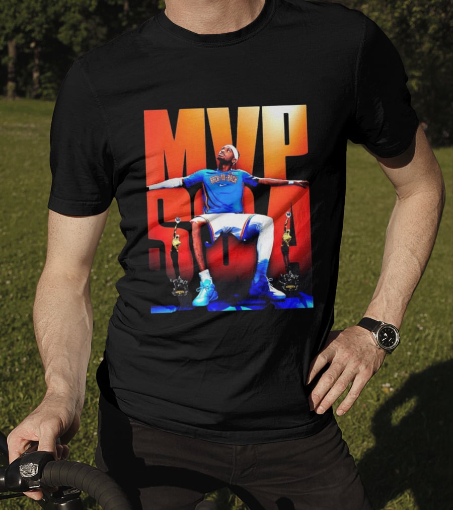 Back To Back MVP Shai Gilgeous Alexander 2026 SGA NBA T-Shirt