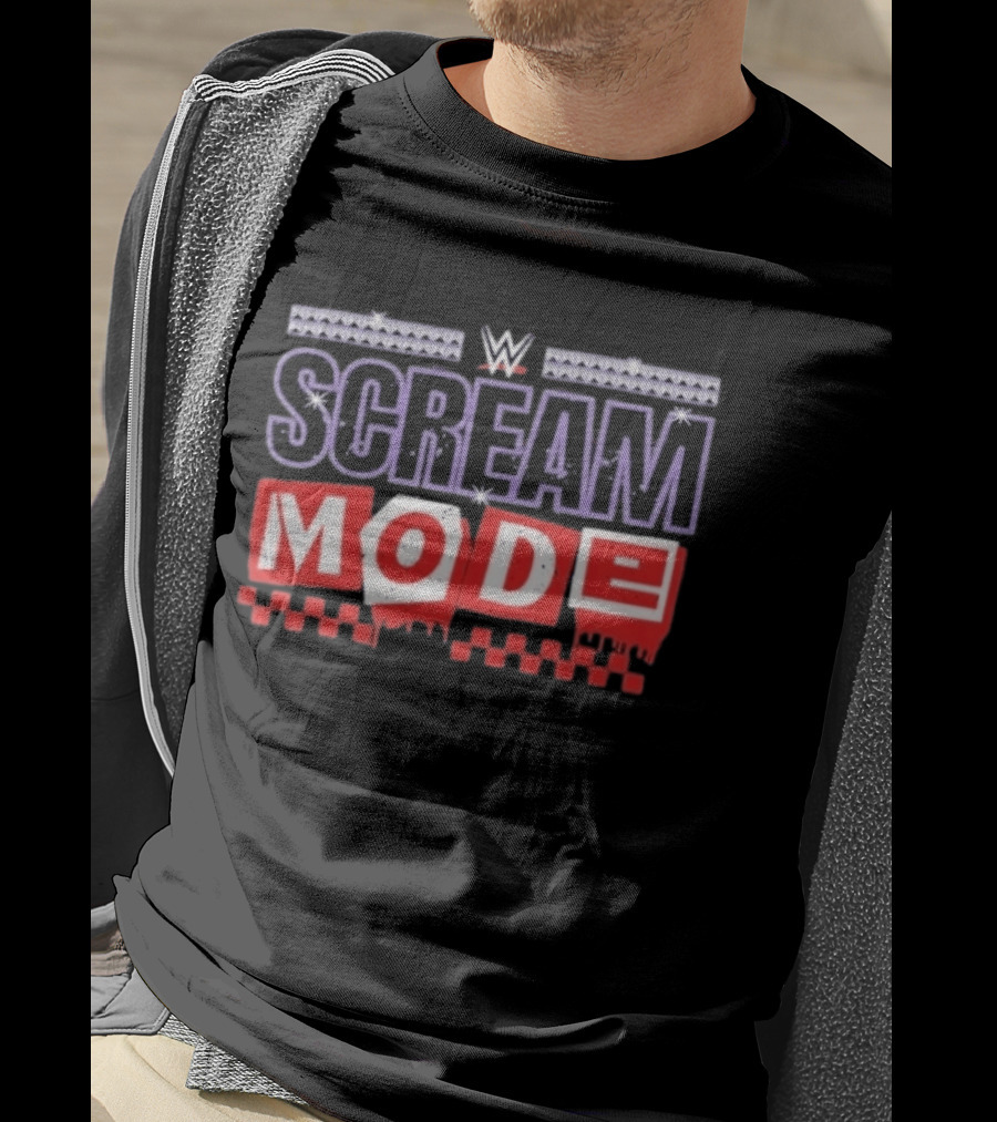 WWE Scream Mode Paige Brie Bella T-Shirt