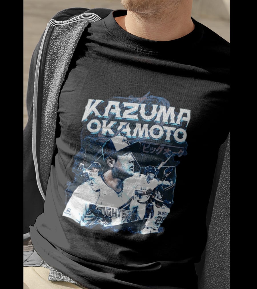 Kazuma Okamoto Fighters MLB Baseball Toronto Blue Jays 2026 T-Shirt