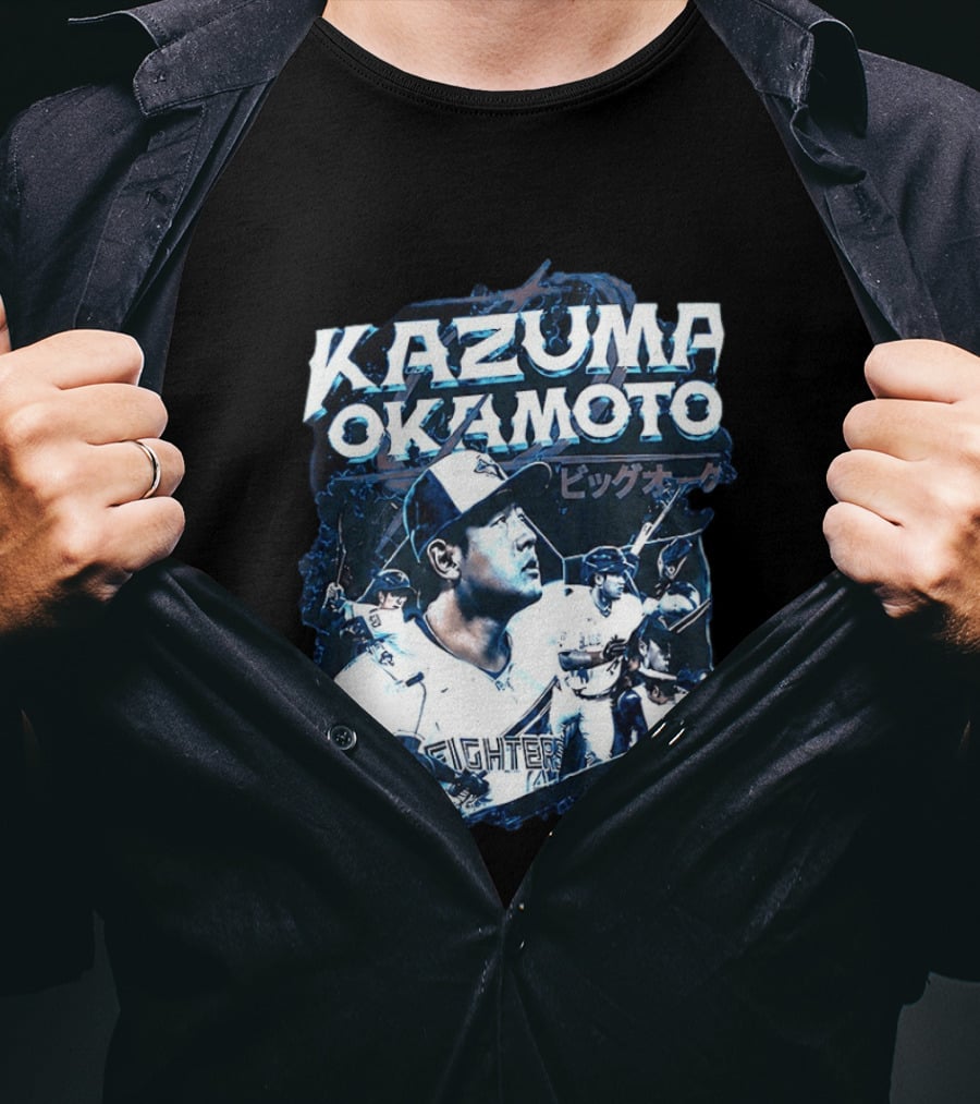 Kazuma Okamoto Fighters MLB Baseball Toronto Blue Jays 2026 T-Shirt