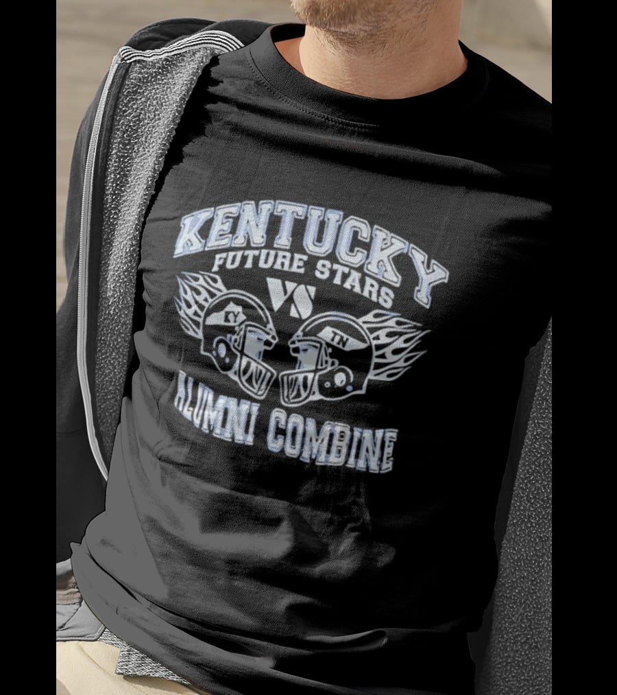 Kentucky Future Stars Alumni Combine VS Tennessee Helmets T-Shirt