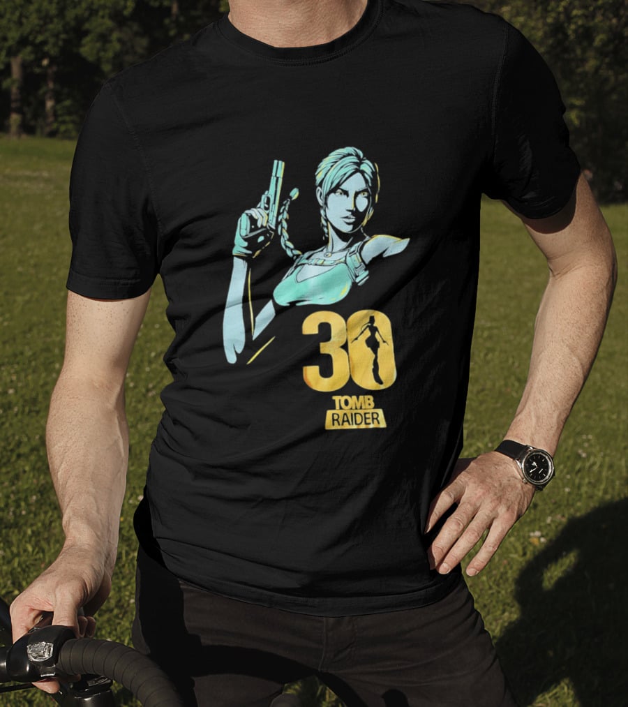 Lara Croft 30 Years Tomb Raider Anniversary T-Shirt