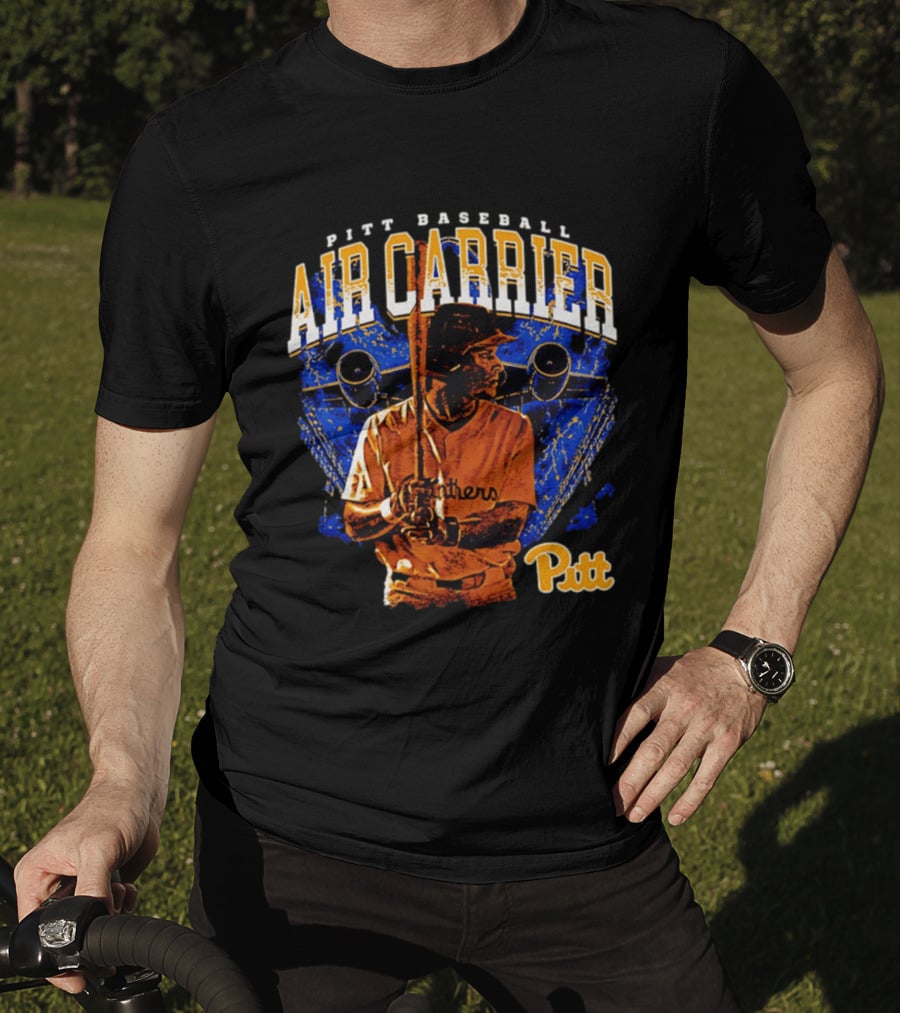 Pitt Panthers Baseball Air Carrier T-Shirt