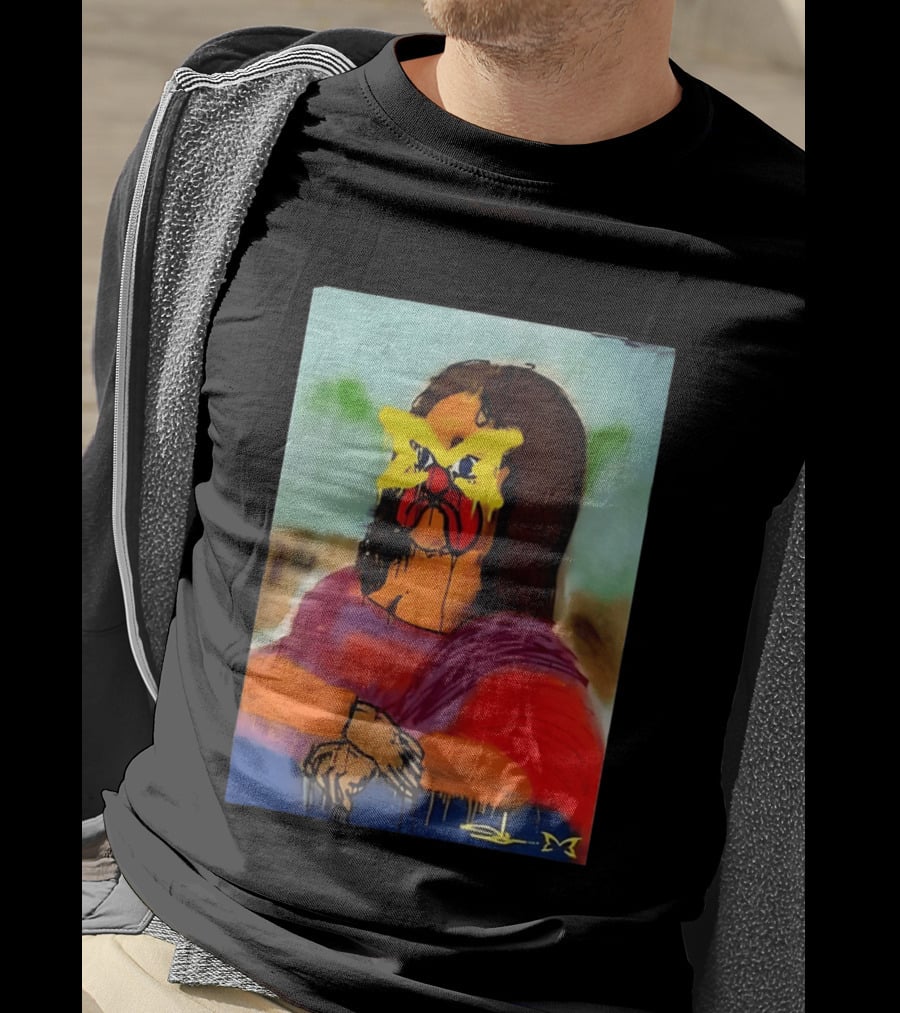Mertra Slawn Mona Lisa Graffiti Remix T-Shirt