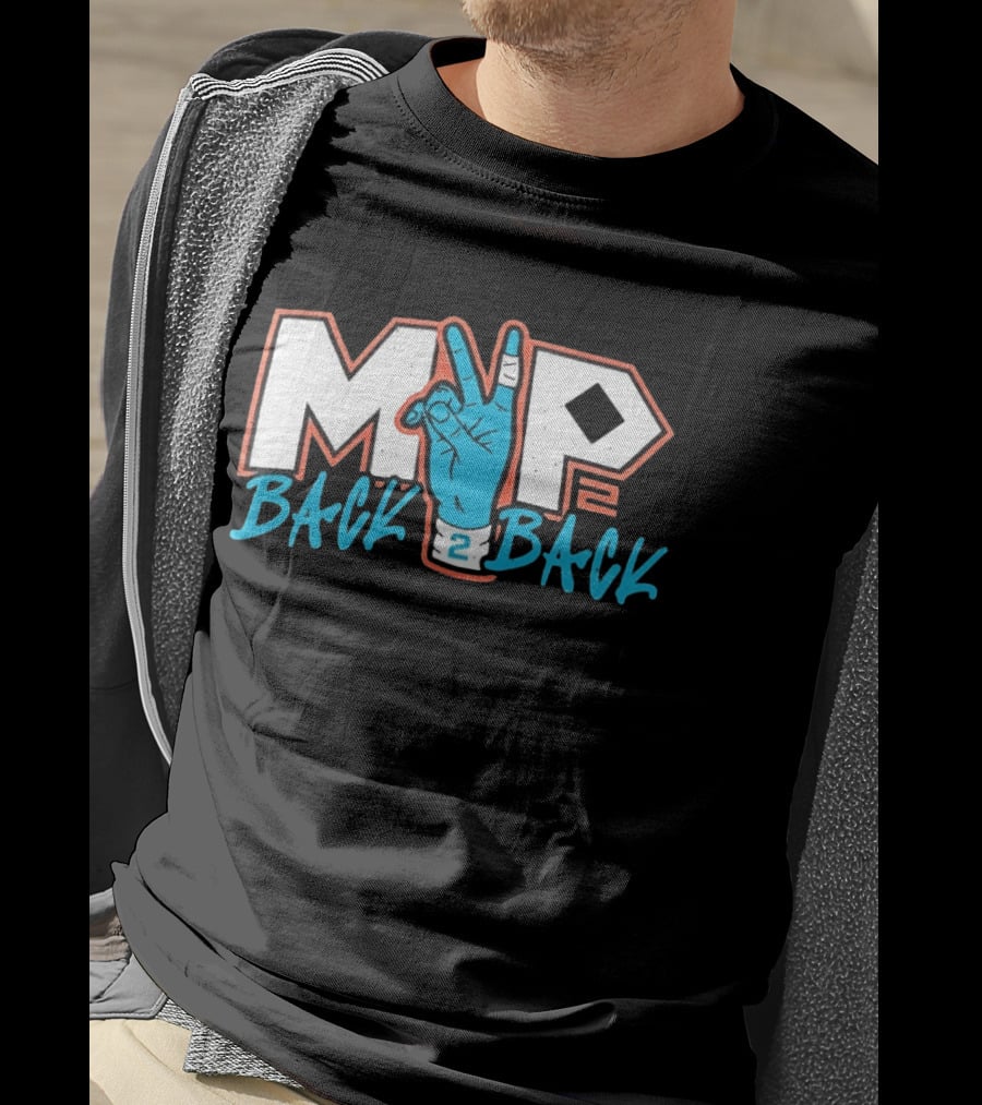 Oklahoma City Thunder MVP Back 2 Back 2026 T-Shirt