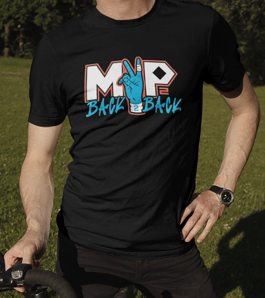 Oklahoma City Thunder MVP Back 2 Back 2026 T-Shirt