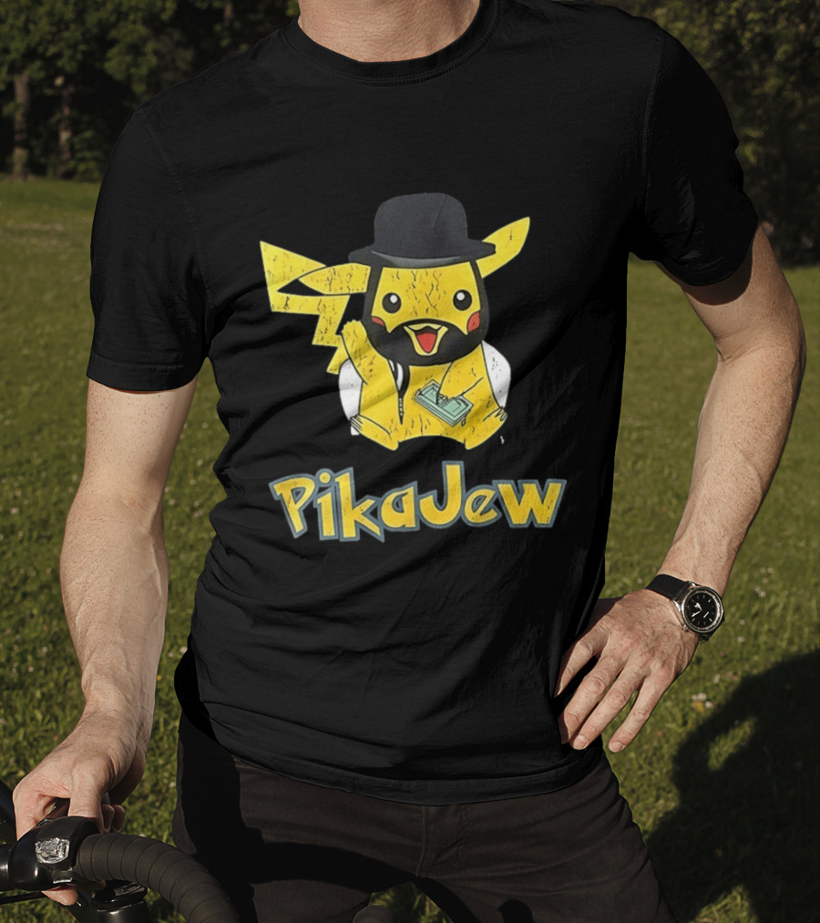 PikaJew And Niggachu Pokemon T-Shirt
