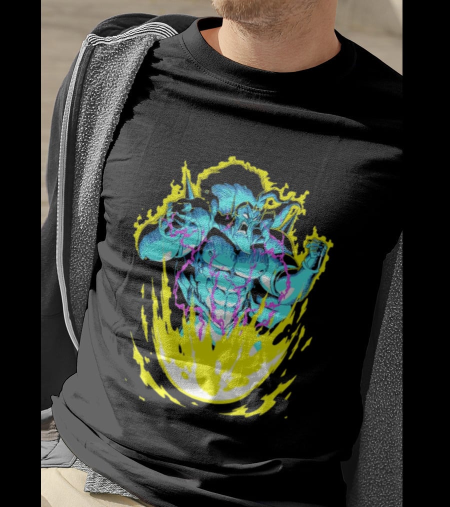 Starbarians Killgar Killgarian Rage Burst With Electric Energy T-Shirt
