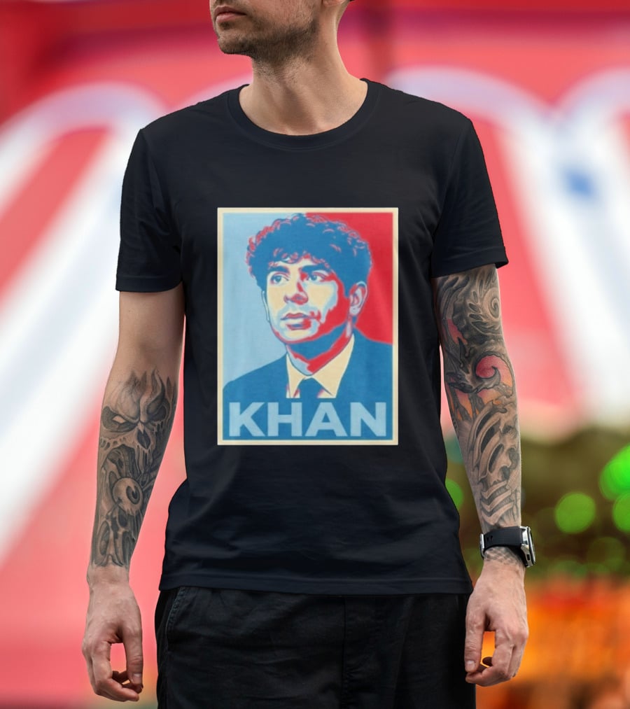 Tony Khan Hope Style Portrait KHAN T-Shirt