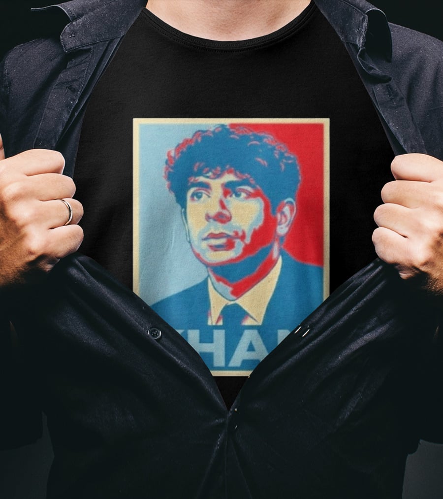Tony Khan Hope Style Portrait KHAN T-Shirt