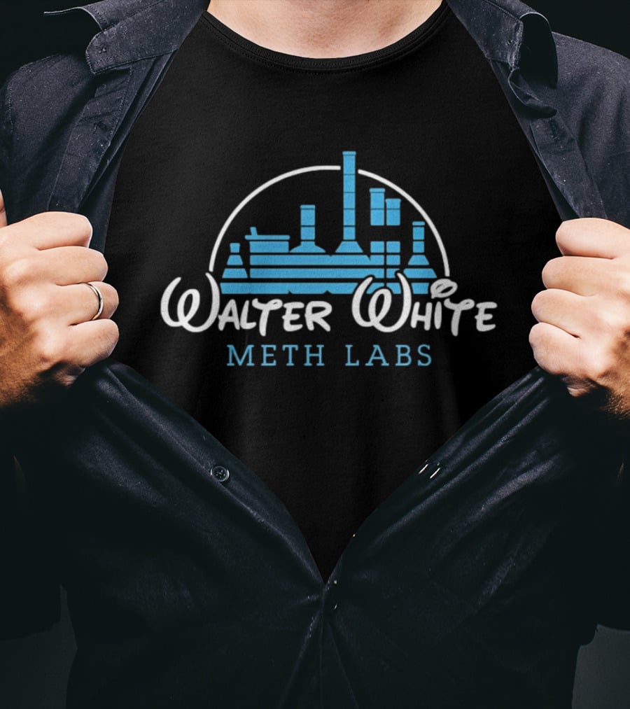 Walter White Meth Labs Disney Style Breaking Bad T-Shirt