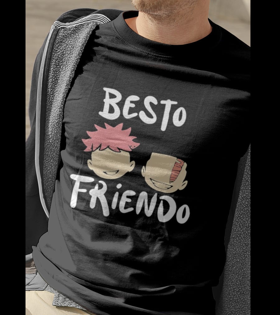 Yuji Itadori And Aoi Todo Besto Friendo Jujutsu Kaisen Anime T-Shirt