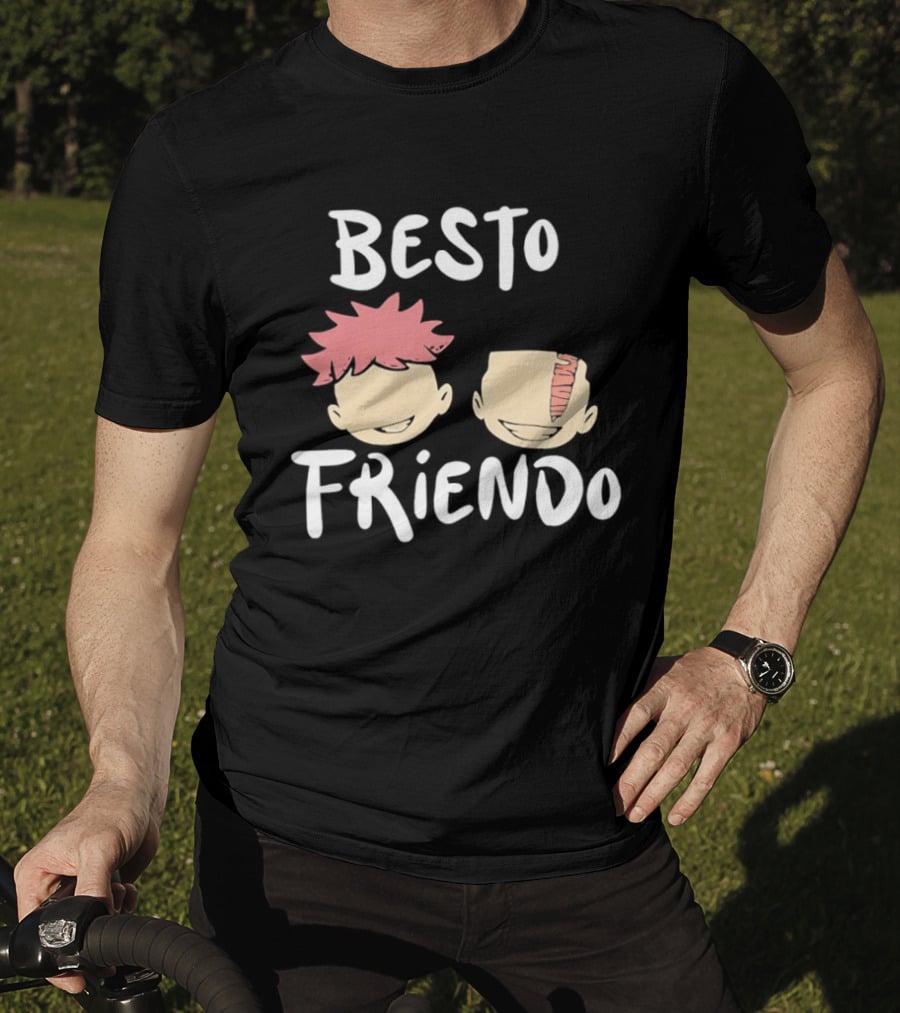 Yuji Itadori And Aoi Todo Besto Friendo Jujutsu Kaisen Anime T-Shirt