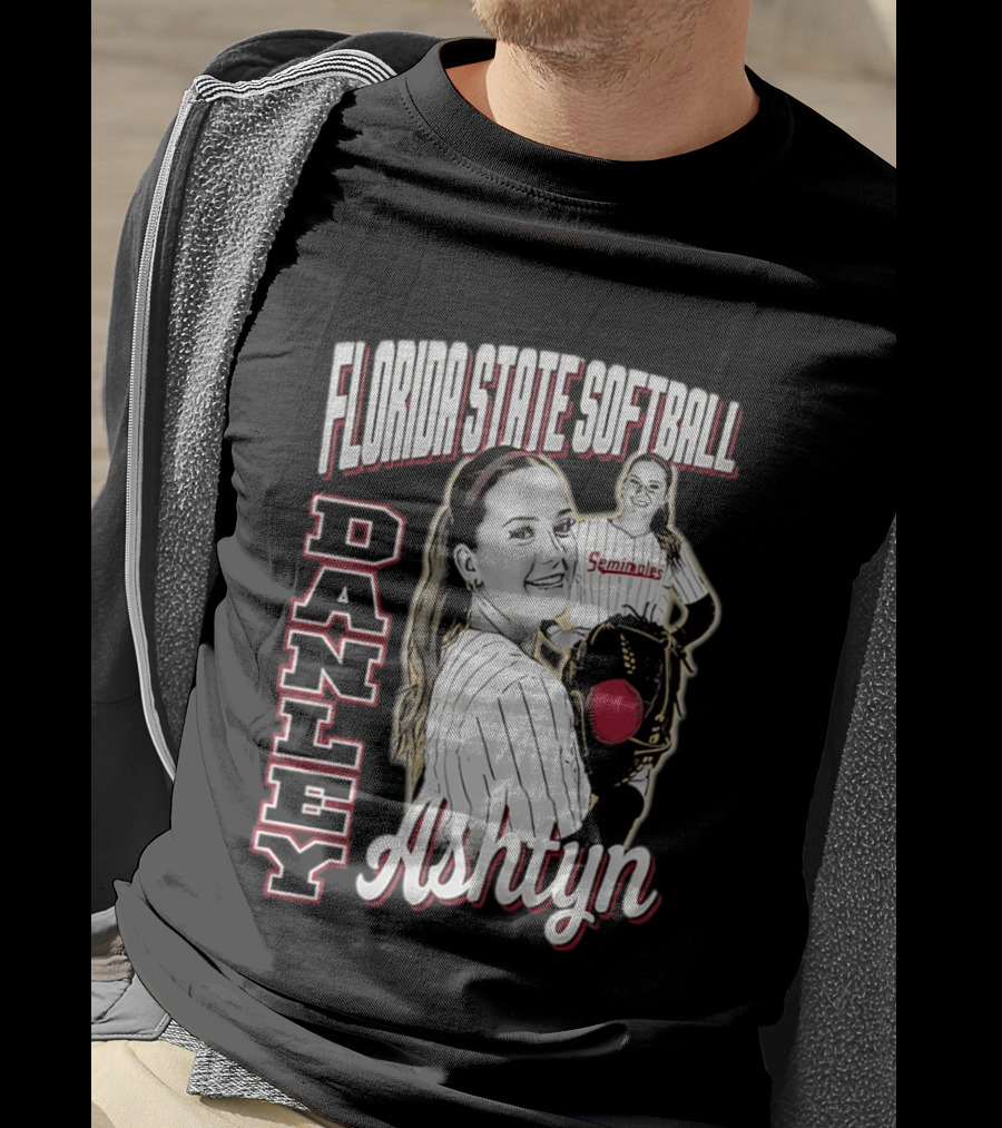 Florida State Softball Danley Ashtyn Seminoles 90s T-Shirt