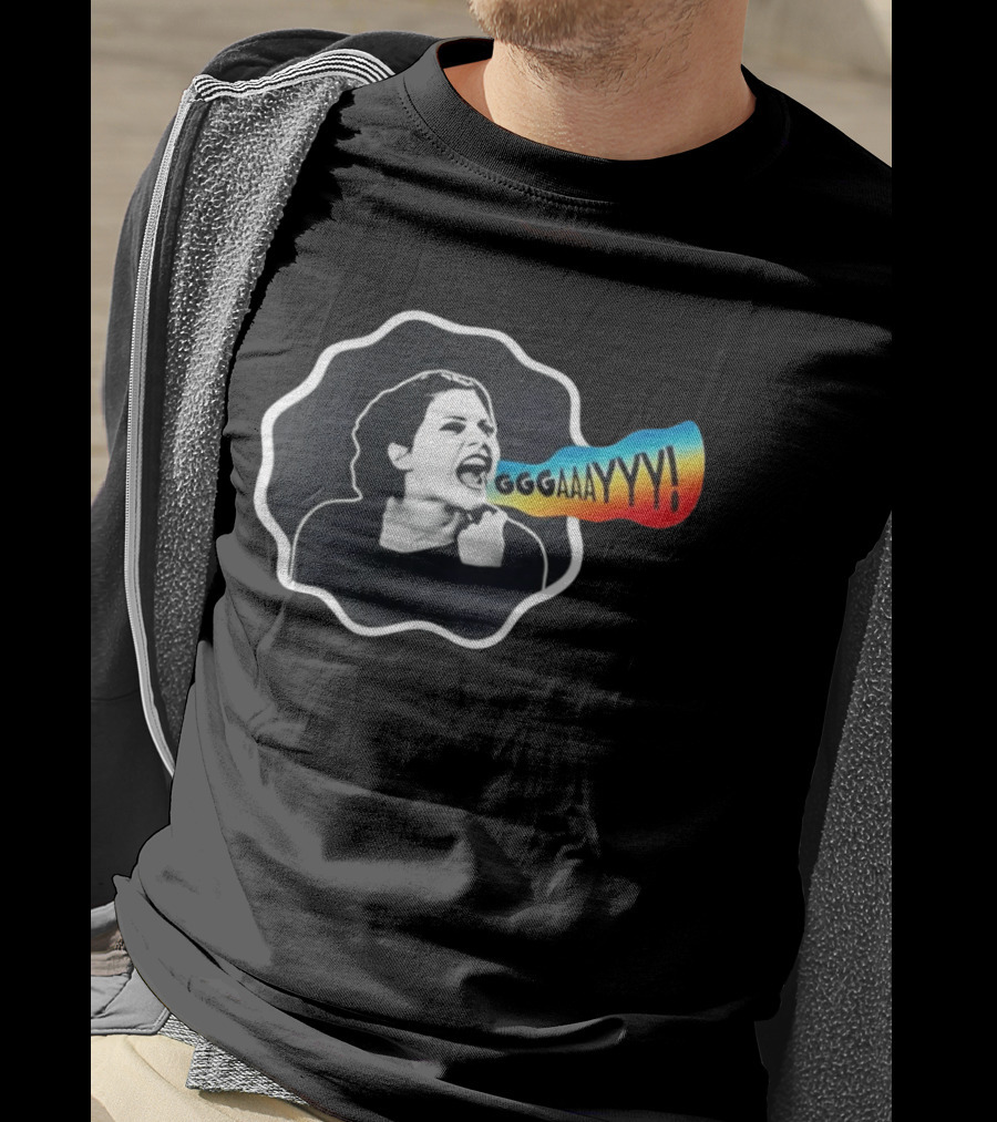 Lisa Swenson GGGAAAYYY Shout LGBTQ Pride T-Shirt