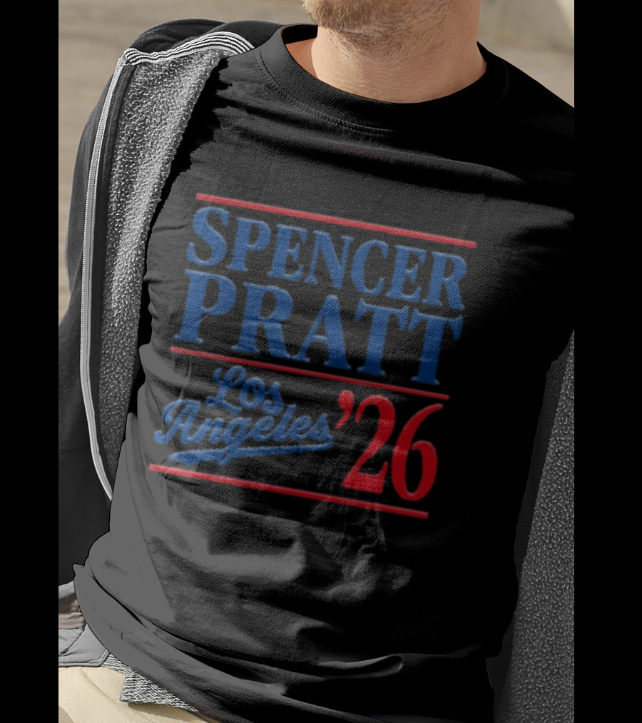 Spencer Pratt Los Angeles 2026 Mayor Election Campaign T-Shirt