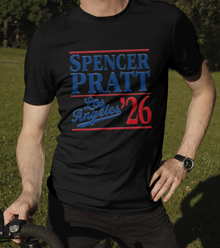 Spencer Pratt Los Angeles 2026 Mayor Election Campaign T-Shirt