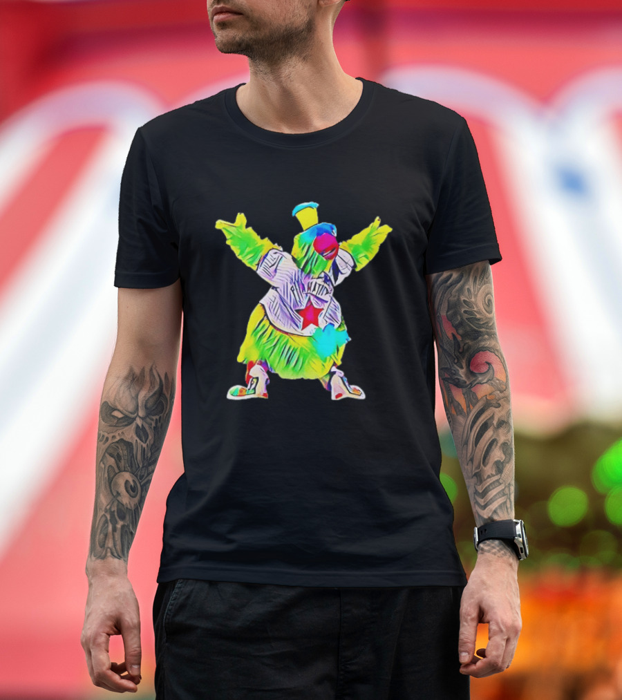 Philly Phillie Phanatic Baseball Mascot Celebration T-Shirt