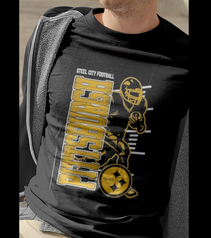 Steel City Football Pittsburgh Steelers Train T-Shirt