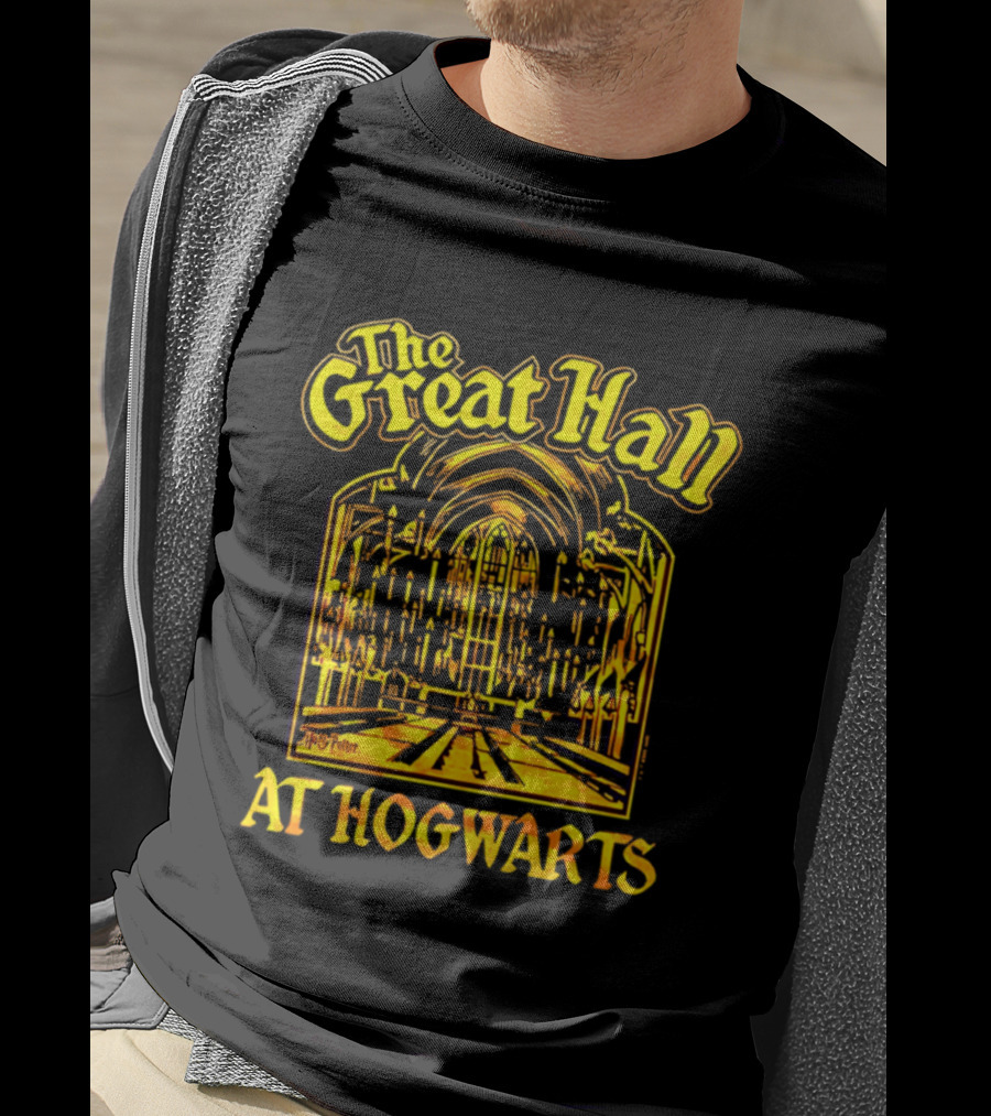 The Great Hall At Hogwarts Wizarding School T-Shirt
