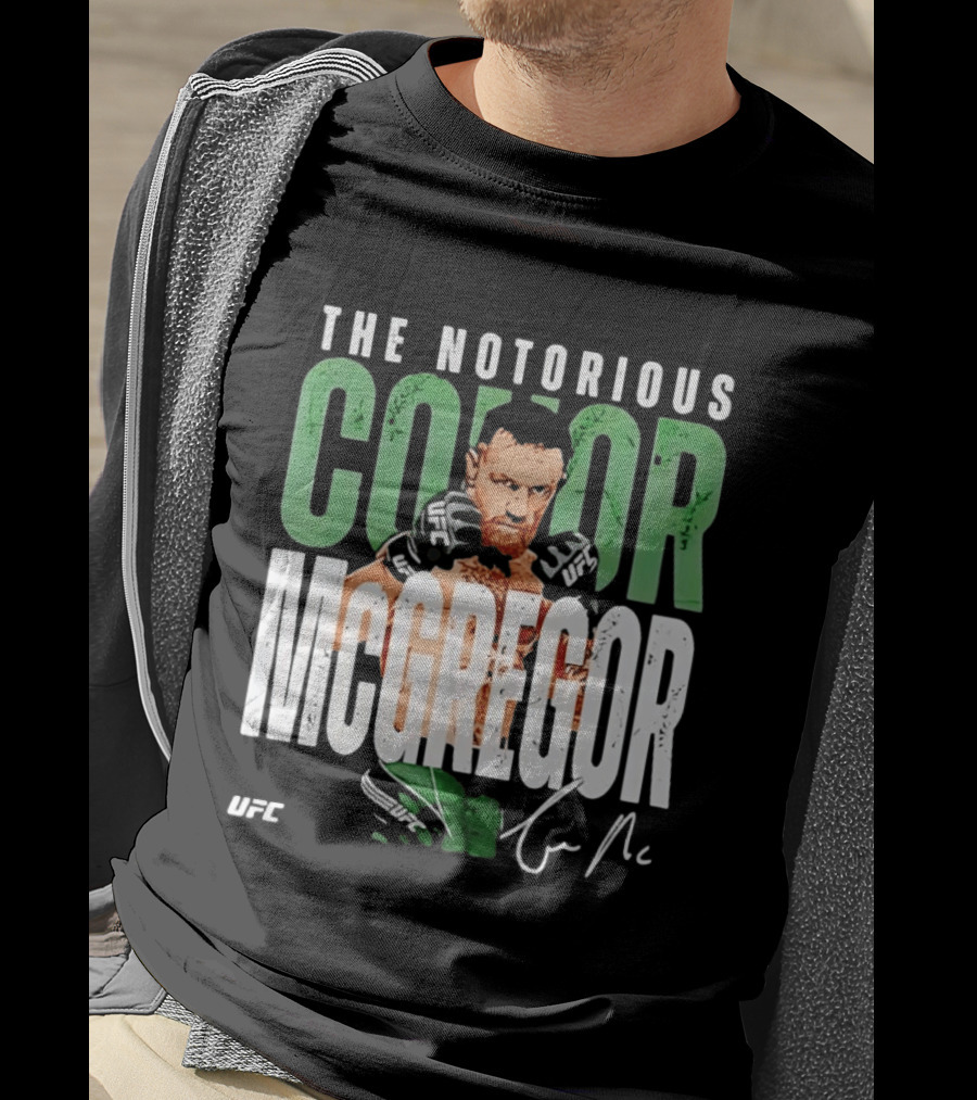 The Notorious Conor McGregor UFC Fighter Signature T-Shirt
