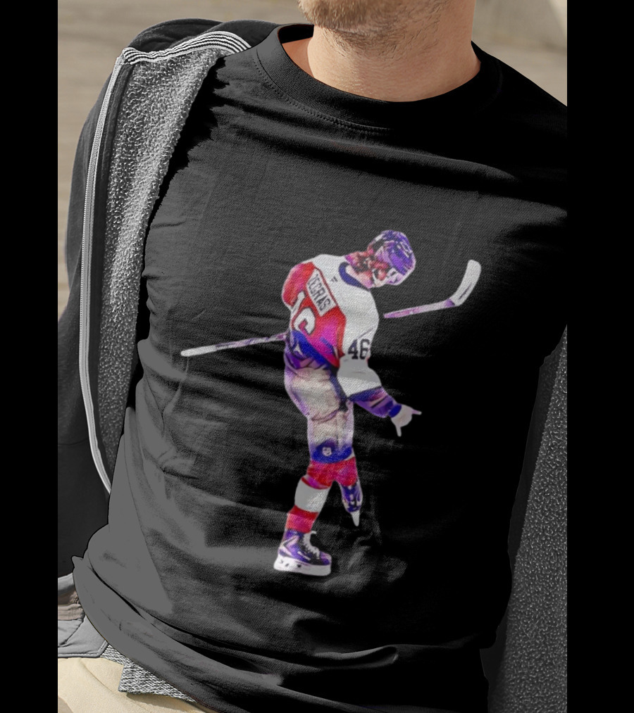 Trevor Zegras 46 Anaheim Ducks Hockey Celebration T-Shirt