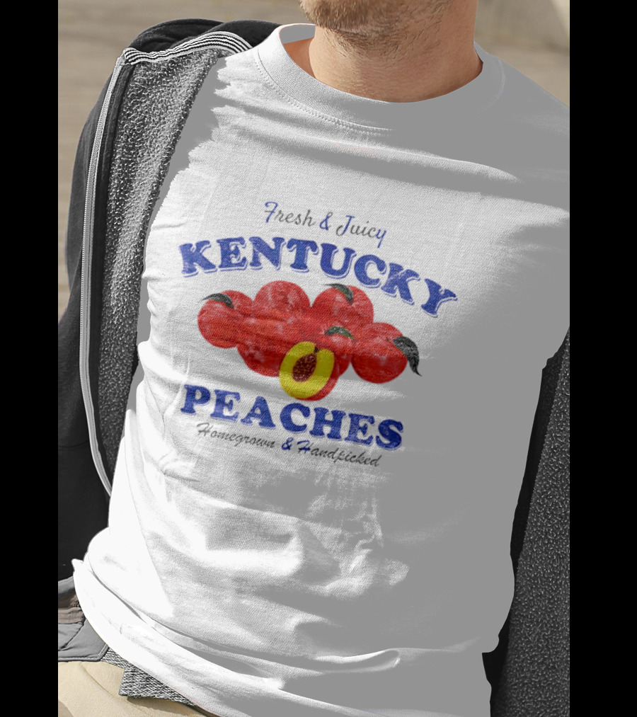 Fresh Juicy Kentucky Peaches Homegrown Handpicked T-Shirt