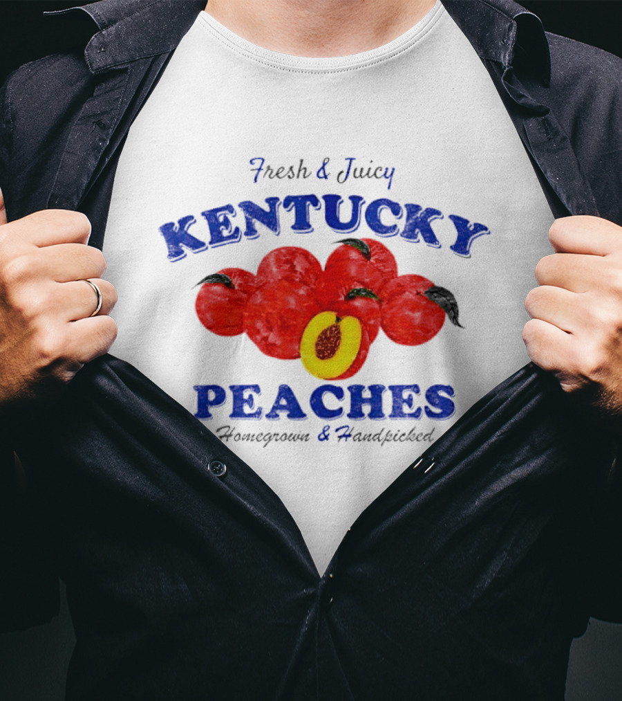Fresh Juicy Kentucky Peaches Homegrown Handpicked T-Shirt