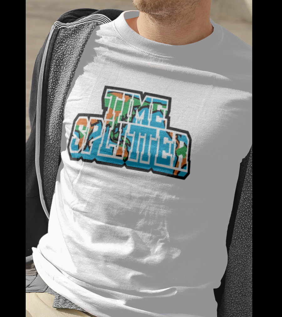 Kushida The Real IC Grappler Time Splitter World Map T-Shirt