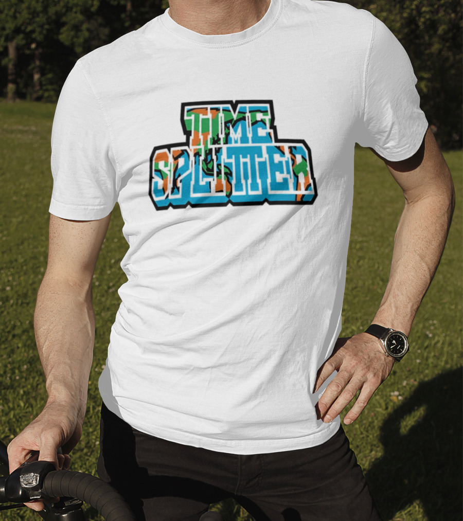 Kushida The Real IC Grappler Time Splitter World Map T-Shirt