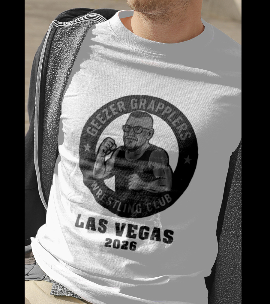 Las Vegas Geezer Grapplers Wrestling Club 2026 T-Shirt
