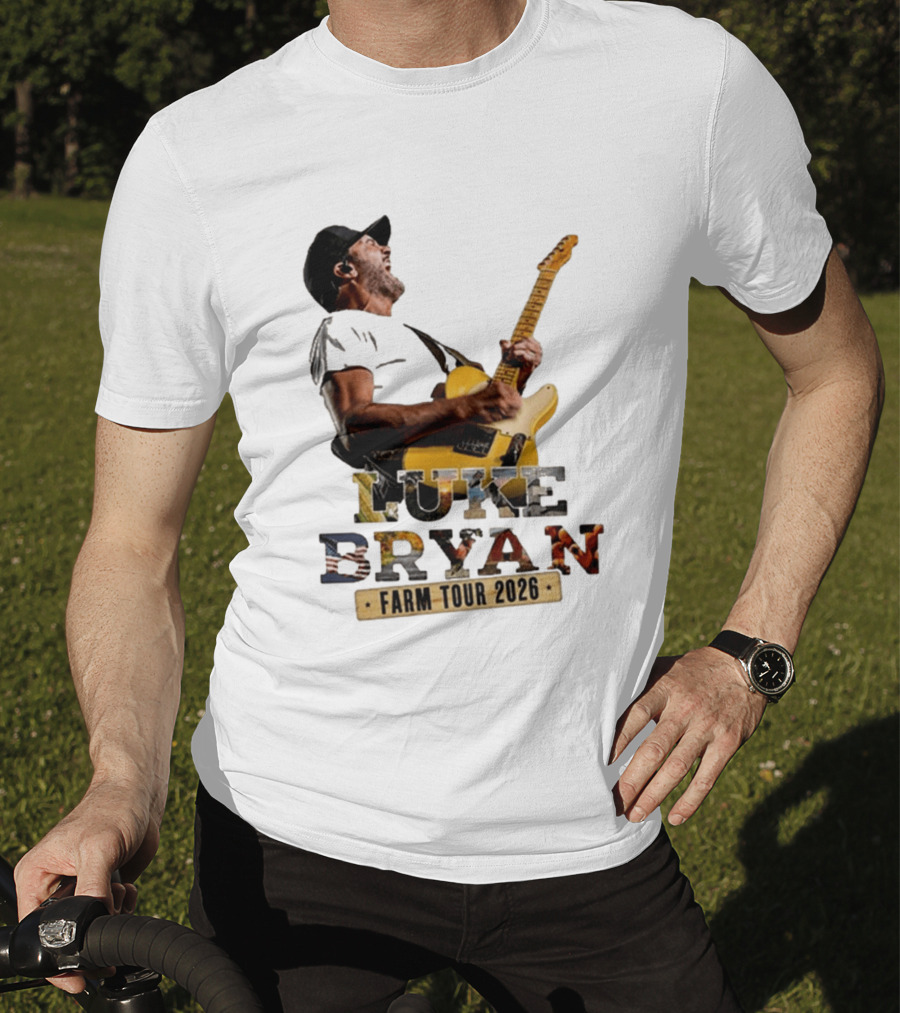 Luke Bryan Farm Tour 2026 Latrobe PA Concert Performance T-Shirt
