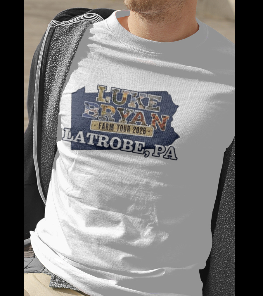 Luke Bryan Farm Tour 2026 Latrobe PA T-Shirt