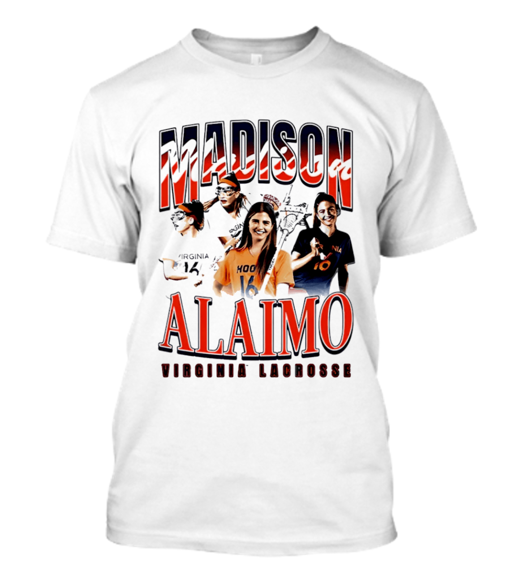 Madison Alaimo Virginia Lacrosse Highlight Player 14 T-Shirt