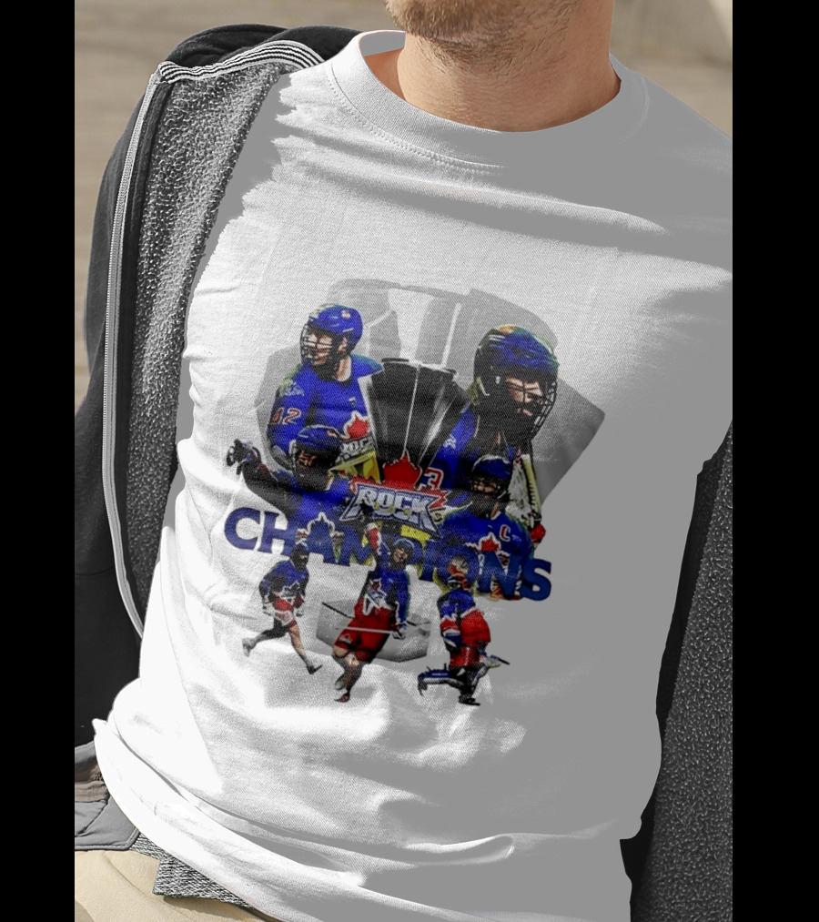 Toronto Rock Lacrosse Champions 2026 National League Victory T-Shirt