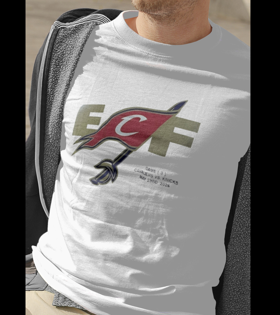 Cleveland Cavaliers ECF Game 3 Cavaliers Vs Knicks May 23rd 2026 T-Shirt