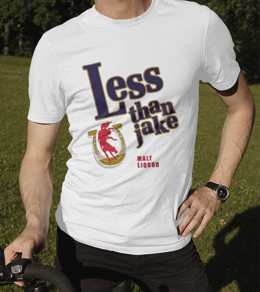 Less Than Jake Malt Liquor Evergreen Collection T-Shirt