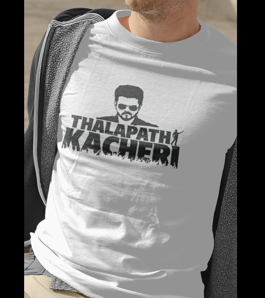 Thalapathy Vijay Thalapath Kacheri T-Shirt