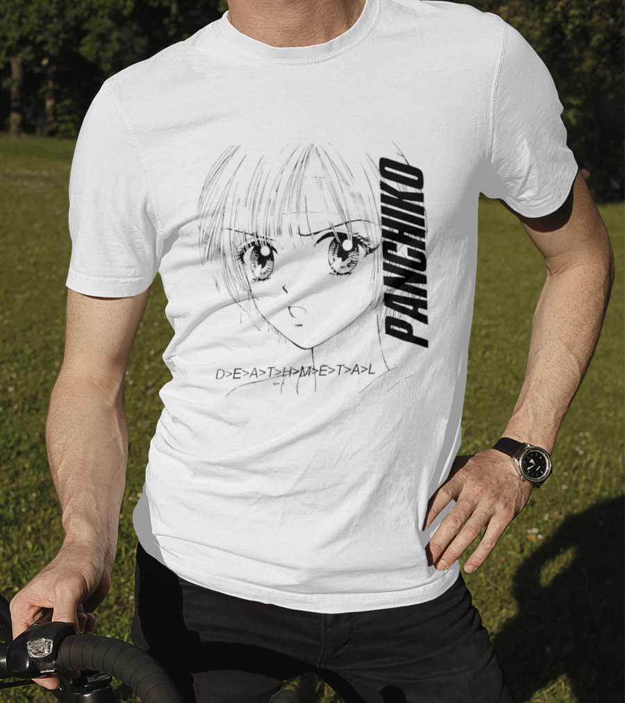Panchiko Death Metal Manga T-Shirt