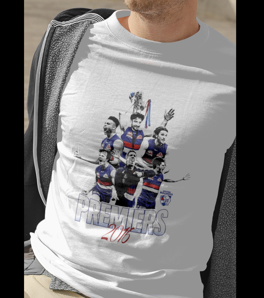Western Bulldogs Premiers 2016 Celebration T-Shirt