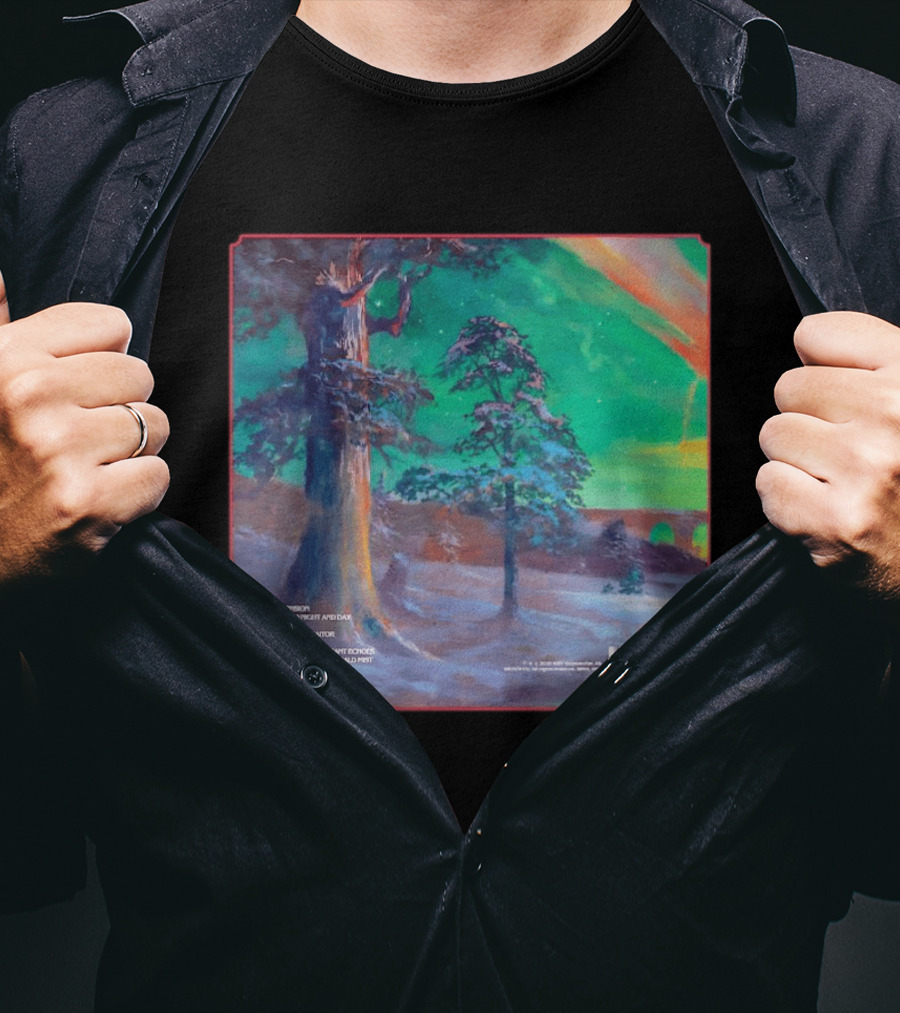 Ascension Beyond Heart And Day Emerald Mist Fading Hero T-Shirt