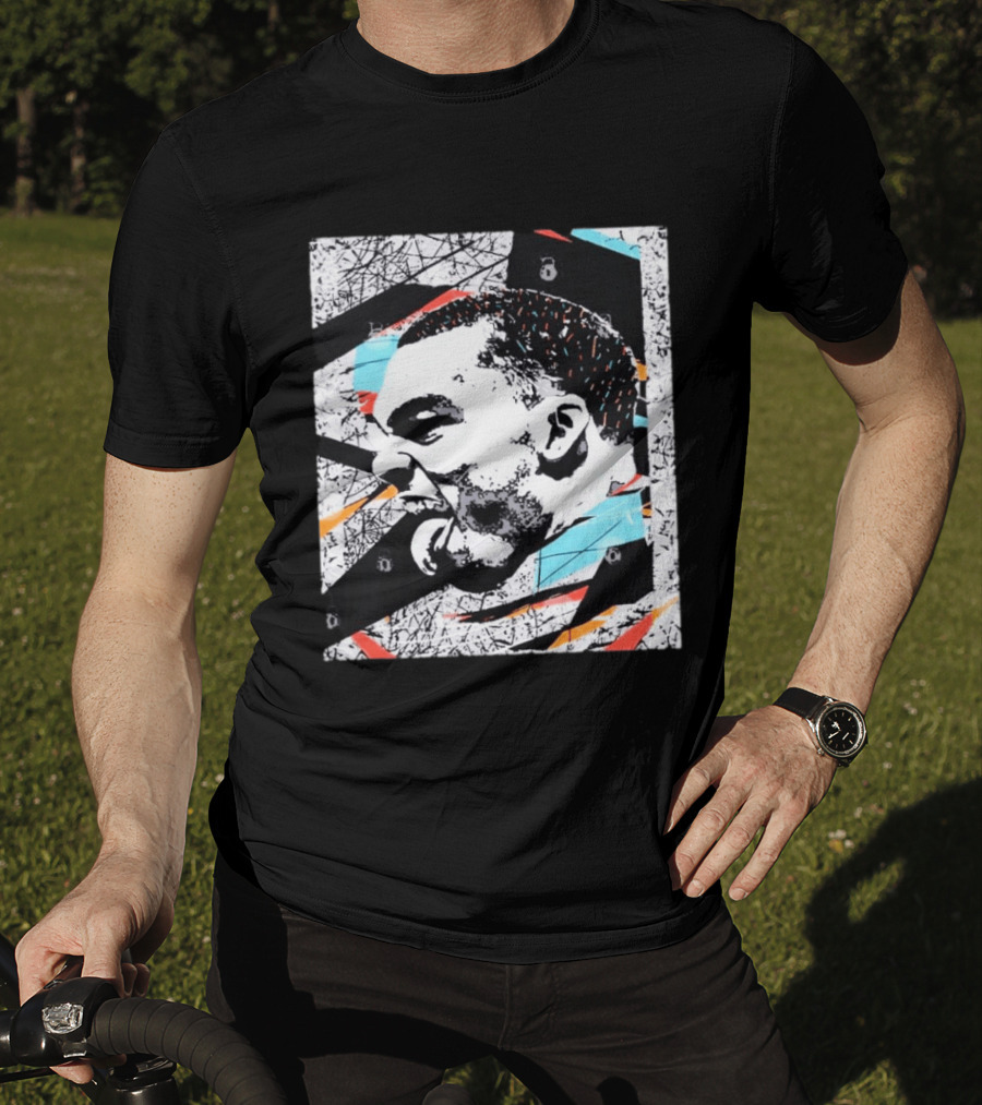 Michael Jordan Chicago Bulls Tongue Expression Urban Graffiti T-Shirt