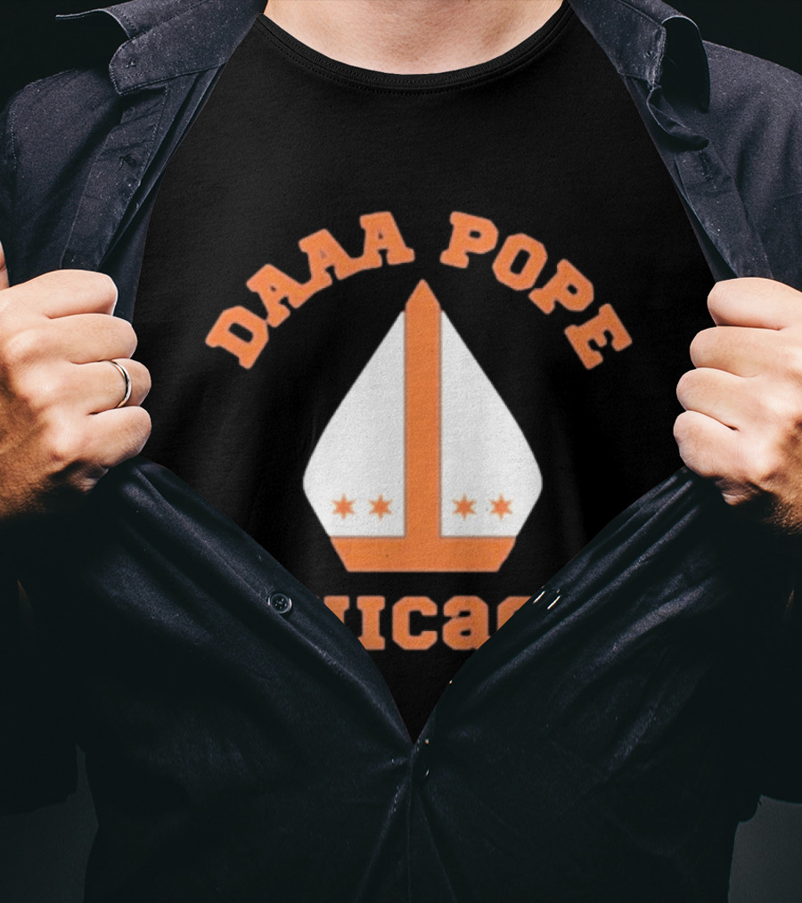 Daaa Pope Chicago Bears Miter Hat Mike Ditka T-Shirt
