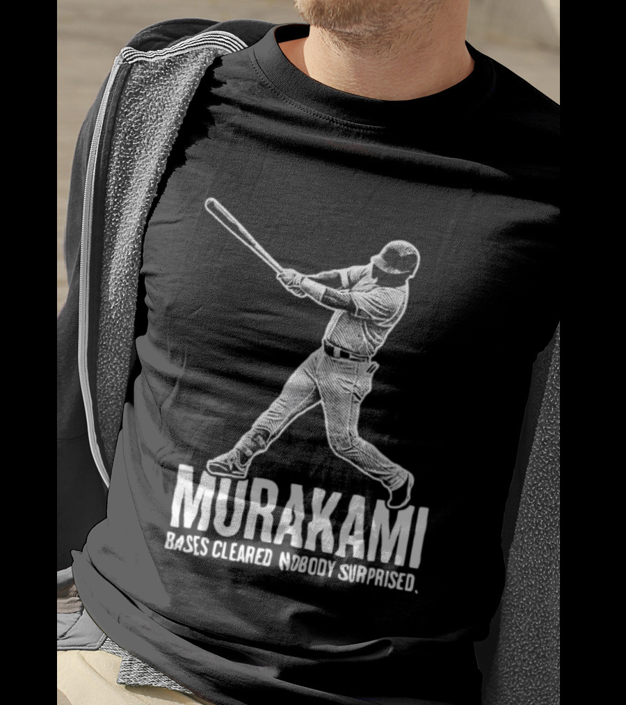 Murakami Bases Cleared Nobody Surprised Swinger Tokyo Yakult Swallows T-Shirt