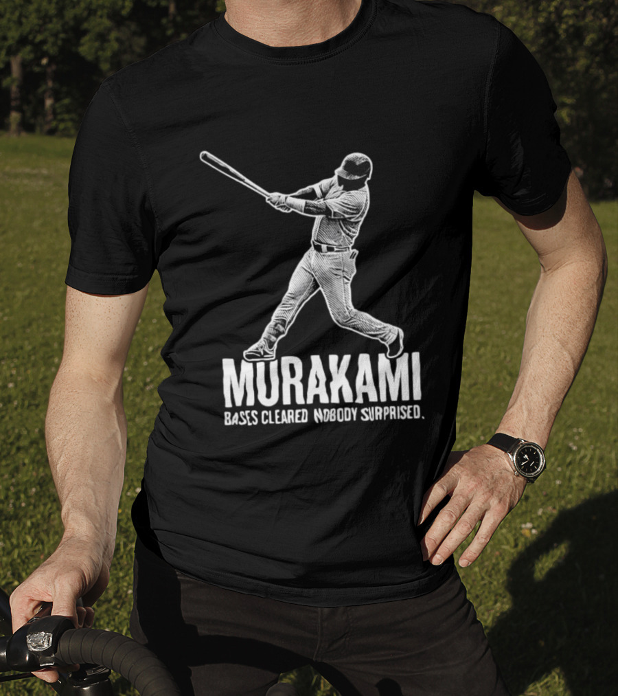 Murakami Bases Cleared Nobody Surprised Swinger Tokyo Yakult Swallows T-Shirt