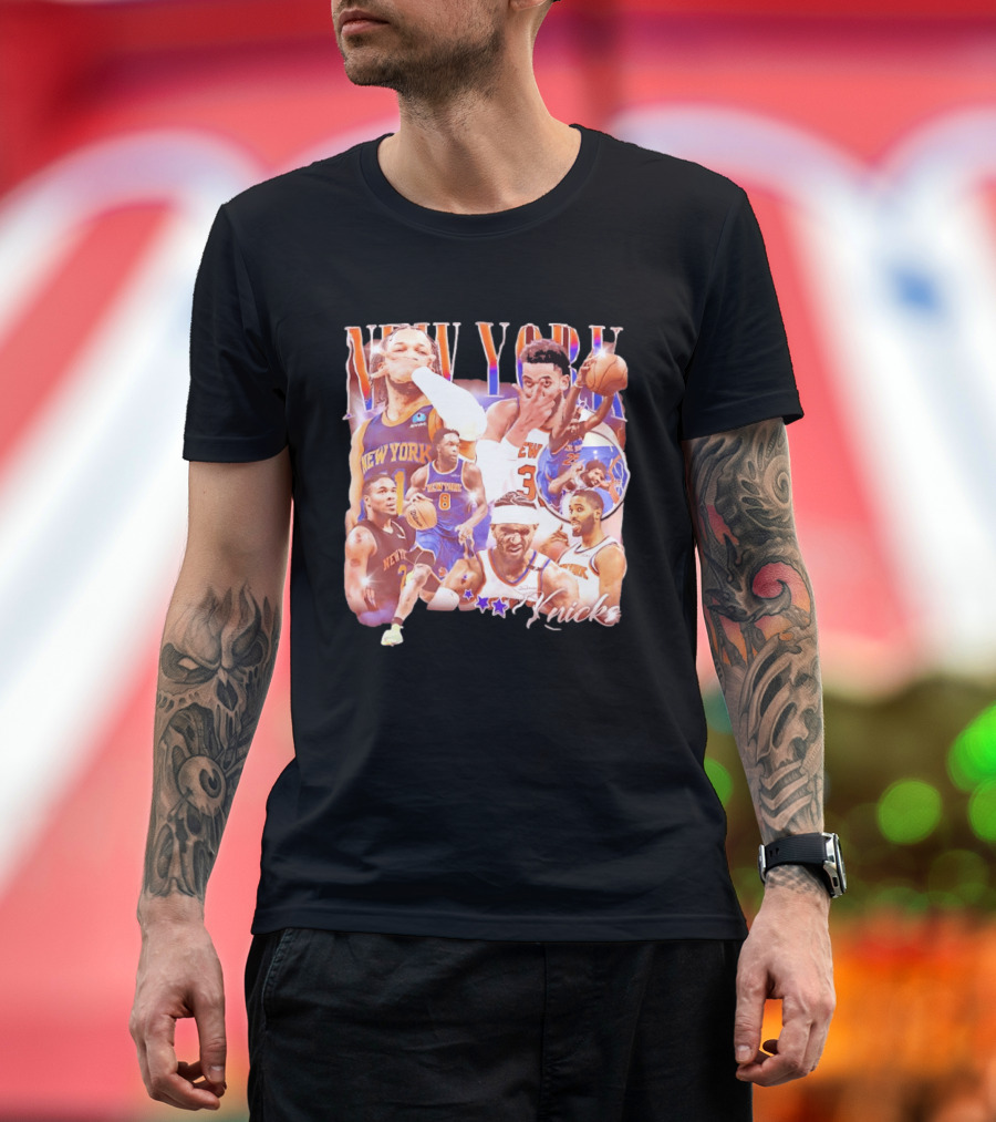 New York Knicks Players Basketball Stars T-Shirt