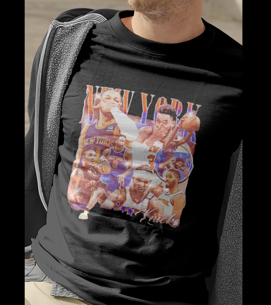 New York Knicks Players Basketball Stars T-Shirt