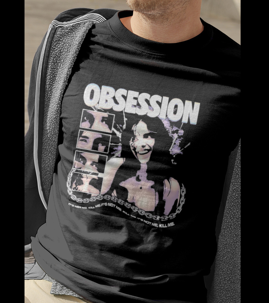 Obsession Horror It's Not Me Kill Me Chain T-Shirt