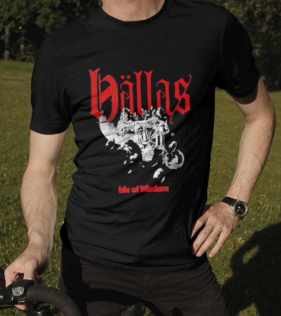 Hallas Isle Of Wisdom Floating Island Fantasy T-Shirt